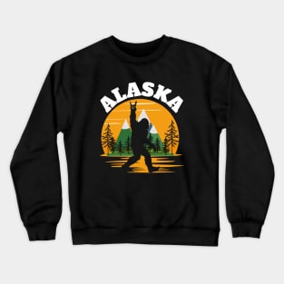 Alaska Bigfoot Crewneck Sweatshirt